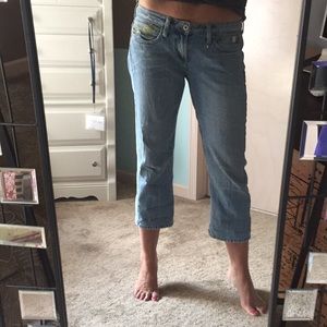 Z Cavaricci cropped jeans size 7